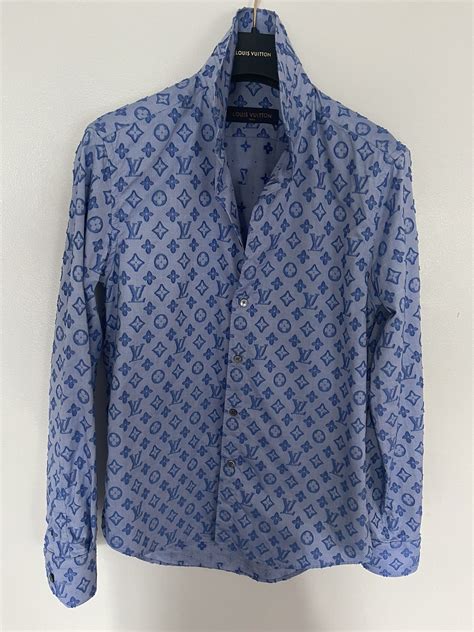 fake louis vuitton button up shirt|louis vuitton faux.